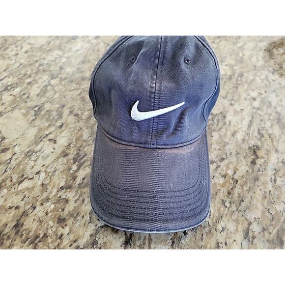 Nike Golf Hat Adult Size Adjustable Cap One Size Fits All Mens Strapback Black - Picture 9 of 9
